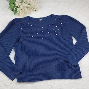 ‎A.N.A Knit Studded Sweater [SIZE LARGE]